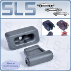 pin+bushing, sunvisor grey