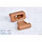 pin+bushing, sunvisor light brown