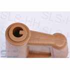 pin+bushing, sunvisor light brown