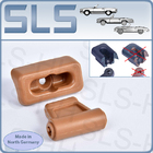 pin+bushing, sunvisor light brown