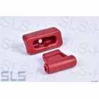 pin+bushing, sunvisor red