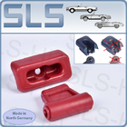 pin+bushing, sunvisor red