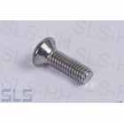 raised countersunk head screw, M6X20, stainless st