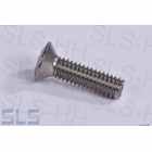 raised countersunk head screw, stainless steel M4X