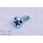 raised countersunk head screw M4 X 12 zinc plated