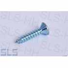 raised csk.head tapping screw 3,9 X19 zinc plated