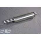 Rear silencer 8 Cyl: 108-109, C111 3.5, Repro