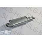 Rear silencer, zn-al-plated, R113