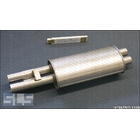 Rear silencer Eberspaecher, zn-al-plate