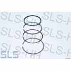 Rings per piston, Mahle 82V33+, 4rings