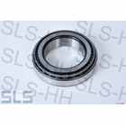 Roller bearing, e.g. wheel rr outer 107, diff.