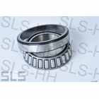 Roller bearing, e.g. wheel rr outer 107, diff.