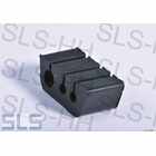 [92] Rubber inlay, clamp, 3 line, 1x8 + 2x5mm