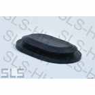 Rubber plug, oval 45 x 28mm