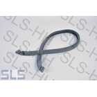 [6] Rubber seal, roof to windshield frame OEM