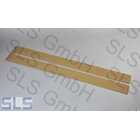 Rubbermat sill grey beige, pair ( left+ right)