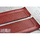 Rubbermat sill red, pair ( left+ right)