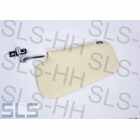 [15] Sunvisor incl bracket RH ->67, cream