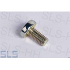 Screw, Phillips M6, e.g. locks upper