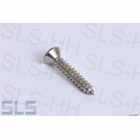 Screw countersunk, 3,9 x 22