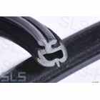 Seal, coupe-window frt rail, 111,114