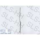 [22] Seal B-pillar W108-9 front Left original quality