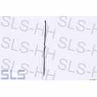 Seal B-pillar W108-9 rear left original quality