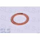 Seal ring 10x13,5, copper, e.g. wheel cyl, ..