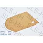 see 268031, cardboard footwell cover LH