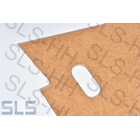 see 268031, cardboard footwell cover LH