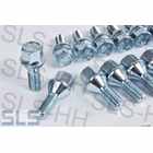 [L49S23] Set 20 wheel bolts Maxilite, cone, L24