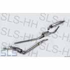 [sets] Set 3-pcs stainless exhaust 220SEb