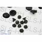 Set 40 pcs rubber plugs floors&rails