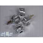 [10] Set 4 pcs chrome seat adjust supp.,Repr