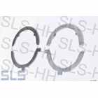 Set 4 pcs shims, crank axial, +0,2mm