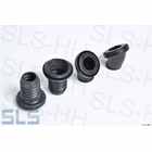 Set 4pcs grommets, B-pillar->rear doors, CL/PWL