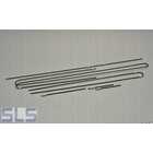 Set brake lines 350SL LHD early