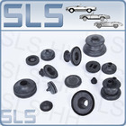 [98] Set bulkhead grommets W111 uni/minimal