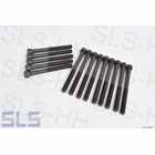 Set cylinder head bolts 144mm + 119mm 14pcs