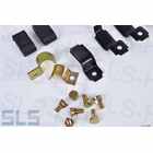 [55] Set fuel line clamps w inlays 113 european 