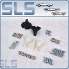 Set mounting bits arround lamp skirts