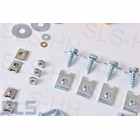 Set mounting bits for 1 frt wing, 72 pcs