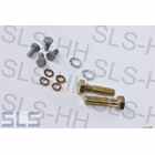 Set of screws for front engine rubber mounts