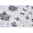 [15] Set of chrome screws 395 pcs