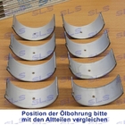 [130] Set Pleuellager 52,00mm.Nacharbeit Ölbohrung nötig