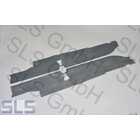 Set rbr mats rocker panels, grey W120..