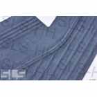 Set rbr mats rocker pnl,grey, W108/9-SE