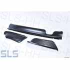 [115] Set rear skirt Euro-bumpers, steel+coated