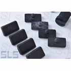 Set rubber buffers for seat adj blocks, 1 vehicle