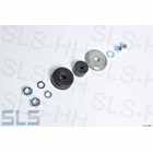 Set shock absorber mounting bits front